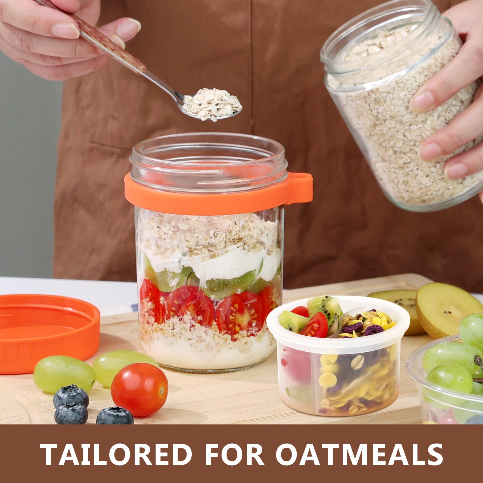 OcePor spoon holder keeps spoons secure and accessible during busy mornings.