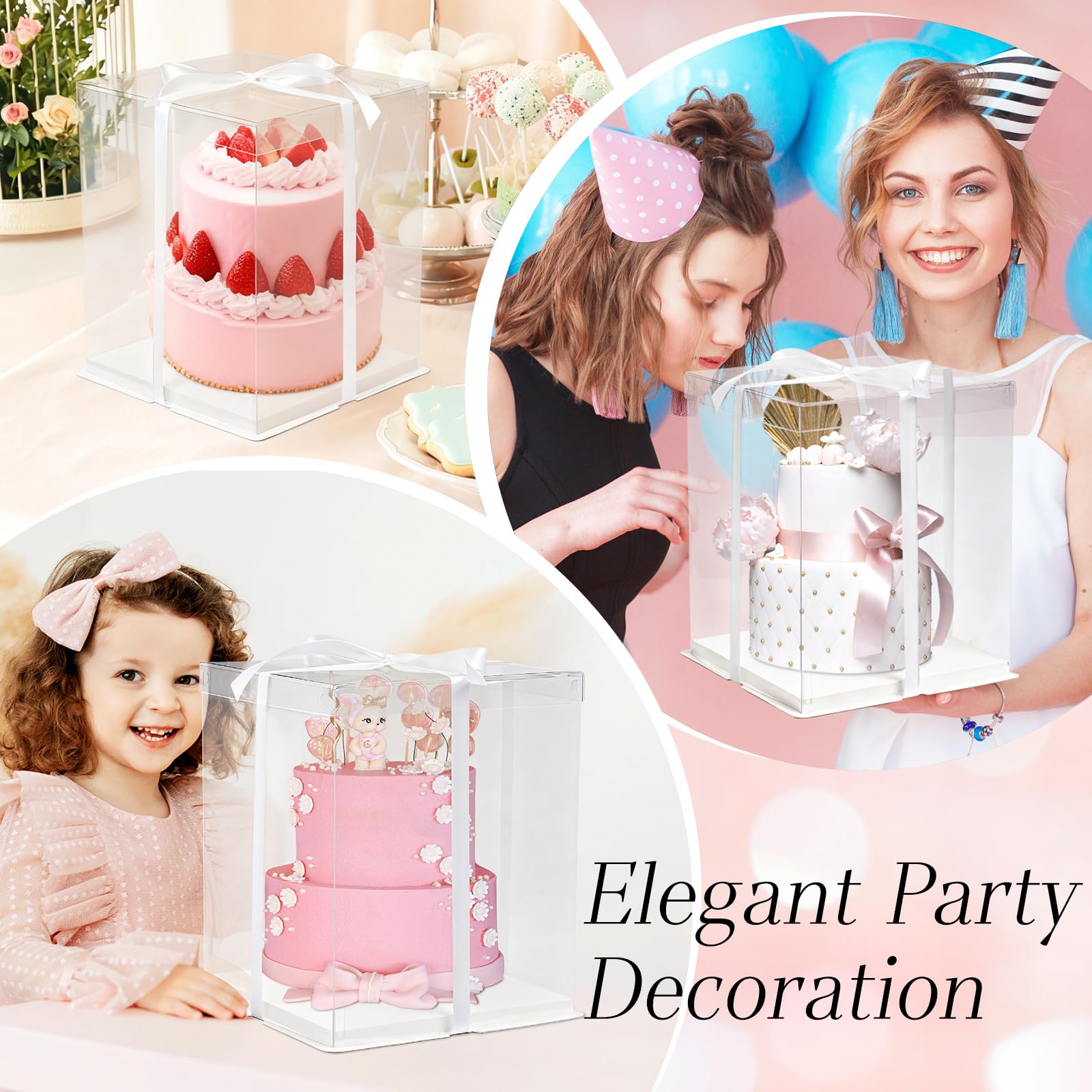 Ocmoiy wedding and party packaging ideal for large cakes.