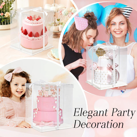 Ocmoiy wedding and party packaging ideal for large cakes.