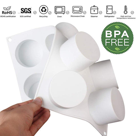 OCPO Kitchen oven-safe silicone mold handles freezer to oven prep safely.