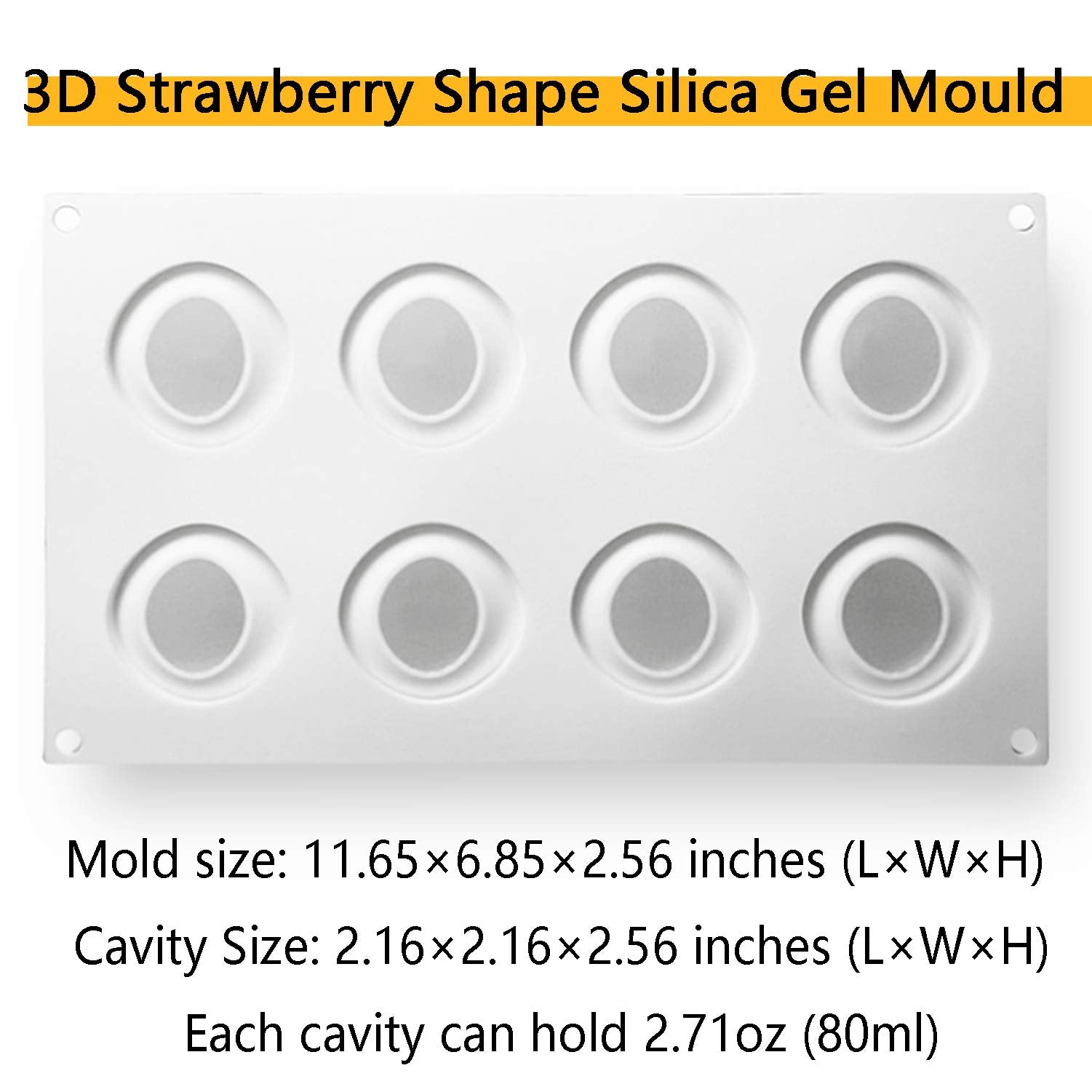 OCPO Kitchen close view of strawberry mousse dessert mold