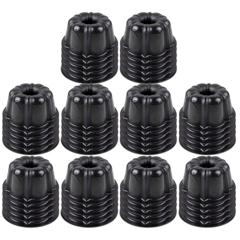 O'Creme bakeable mini flan molds shown for oven-ready desserts.