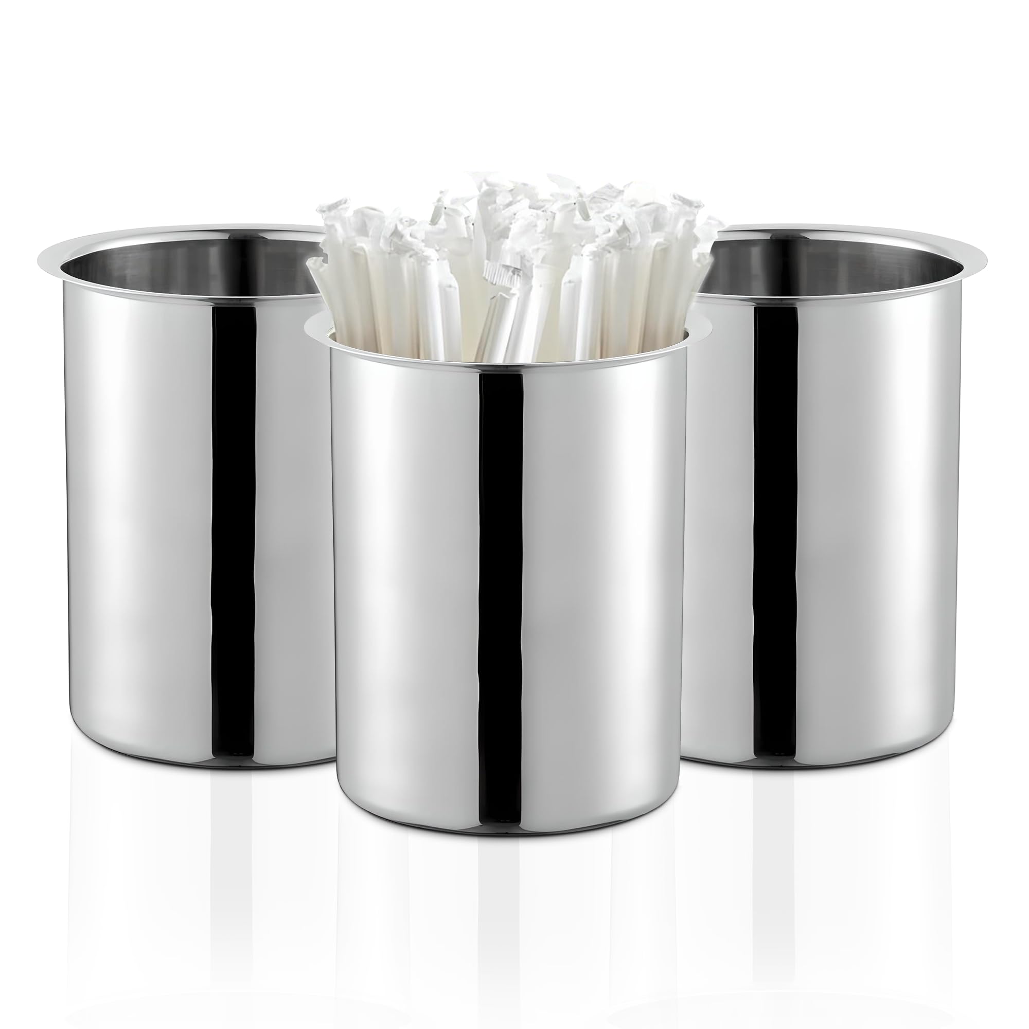 OCS Parts 6.75-inch utensil holder on counter keeping utensils within reach.