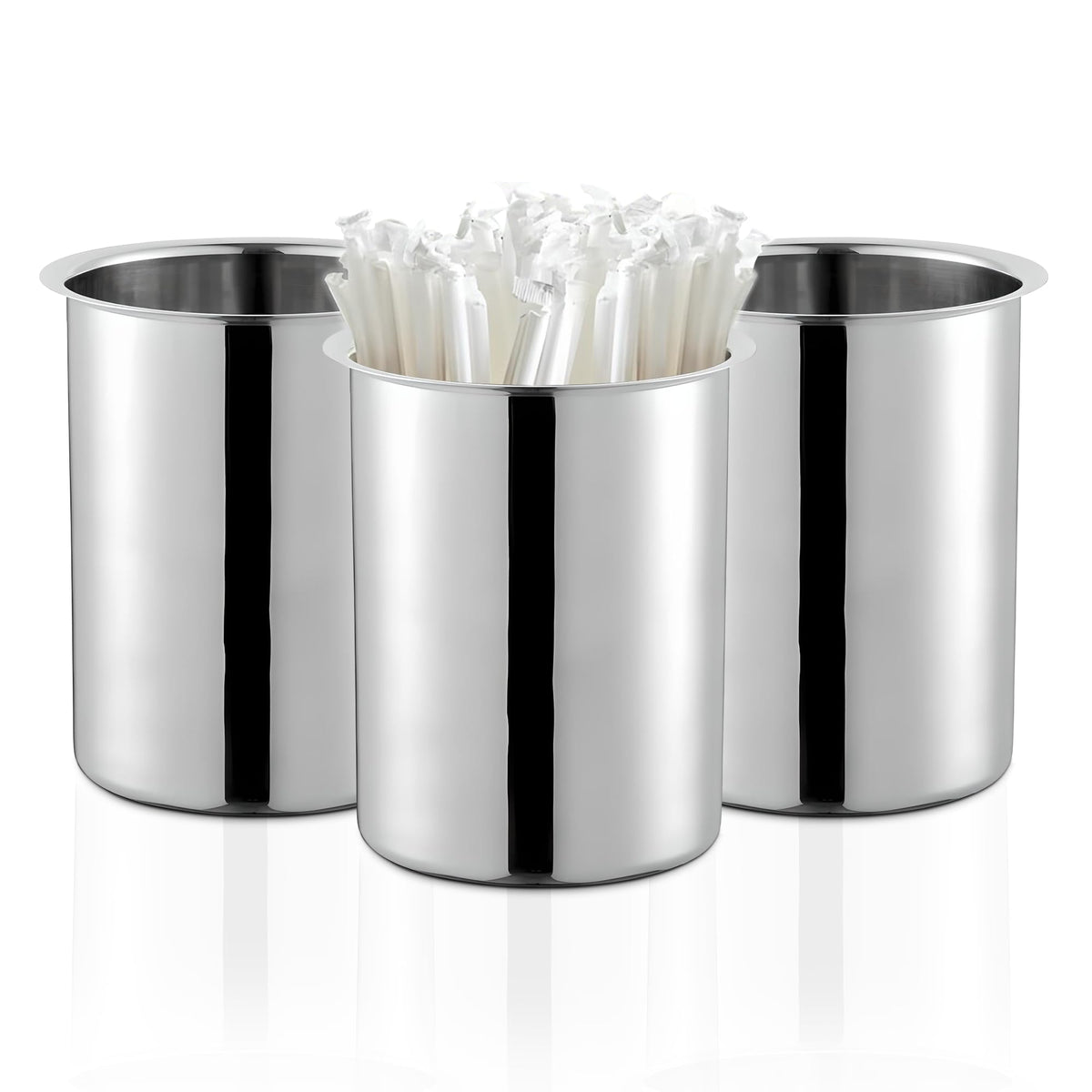 OCS Parts 6.75-inch utensil holder on counter keeping utensils within reach.
