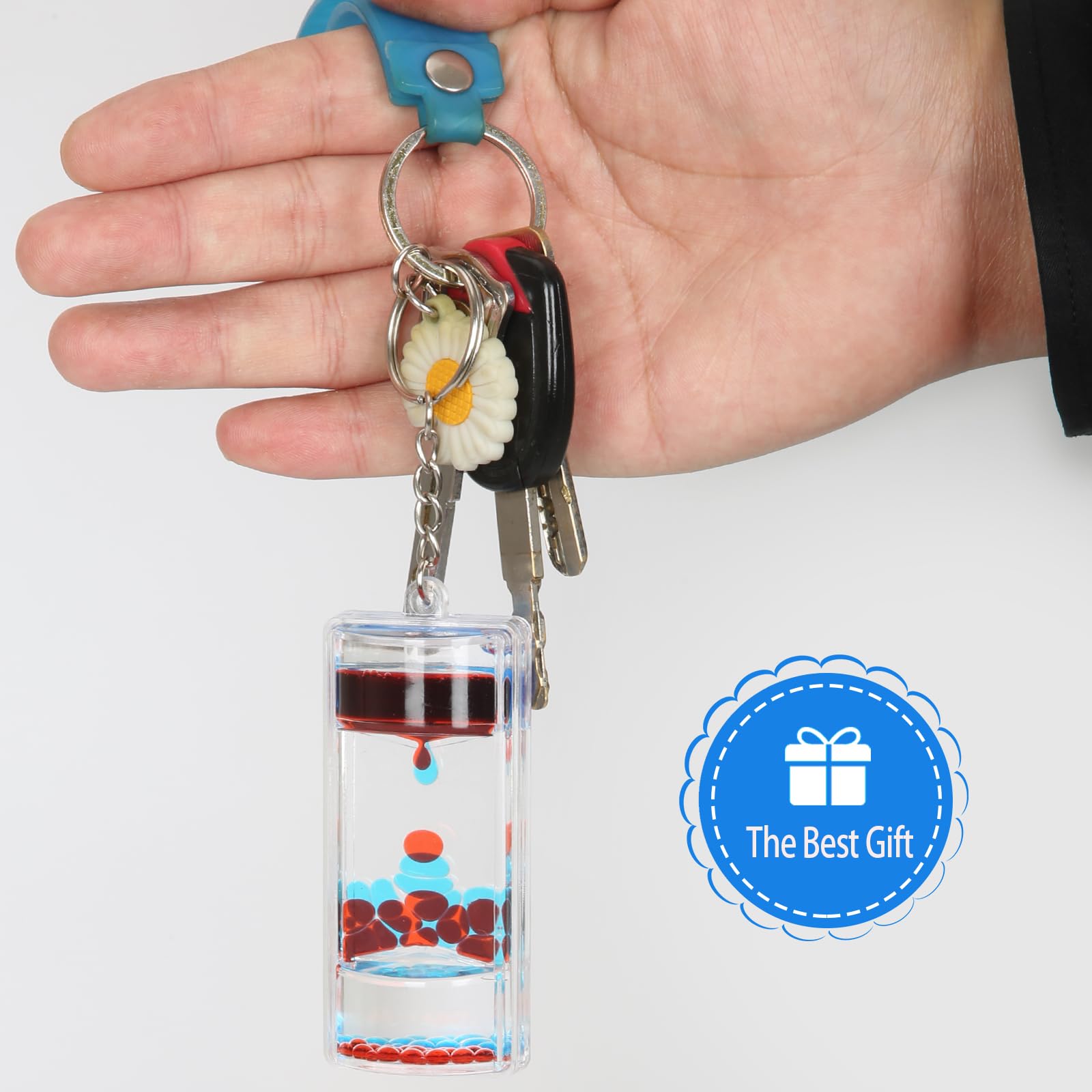 OCTTN durable liquid timer keychain built for daily use