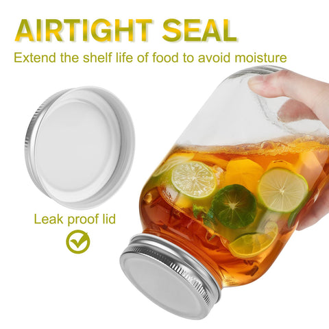ODDMMUCK wide-mouth jar offers easy gripping and quick cleaning.