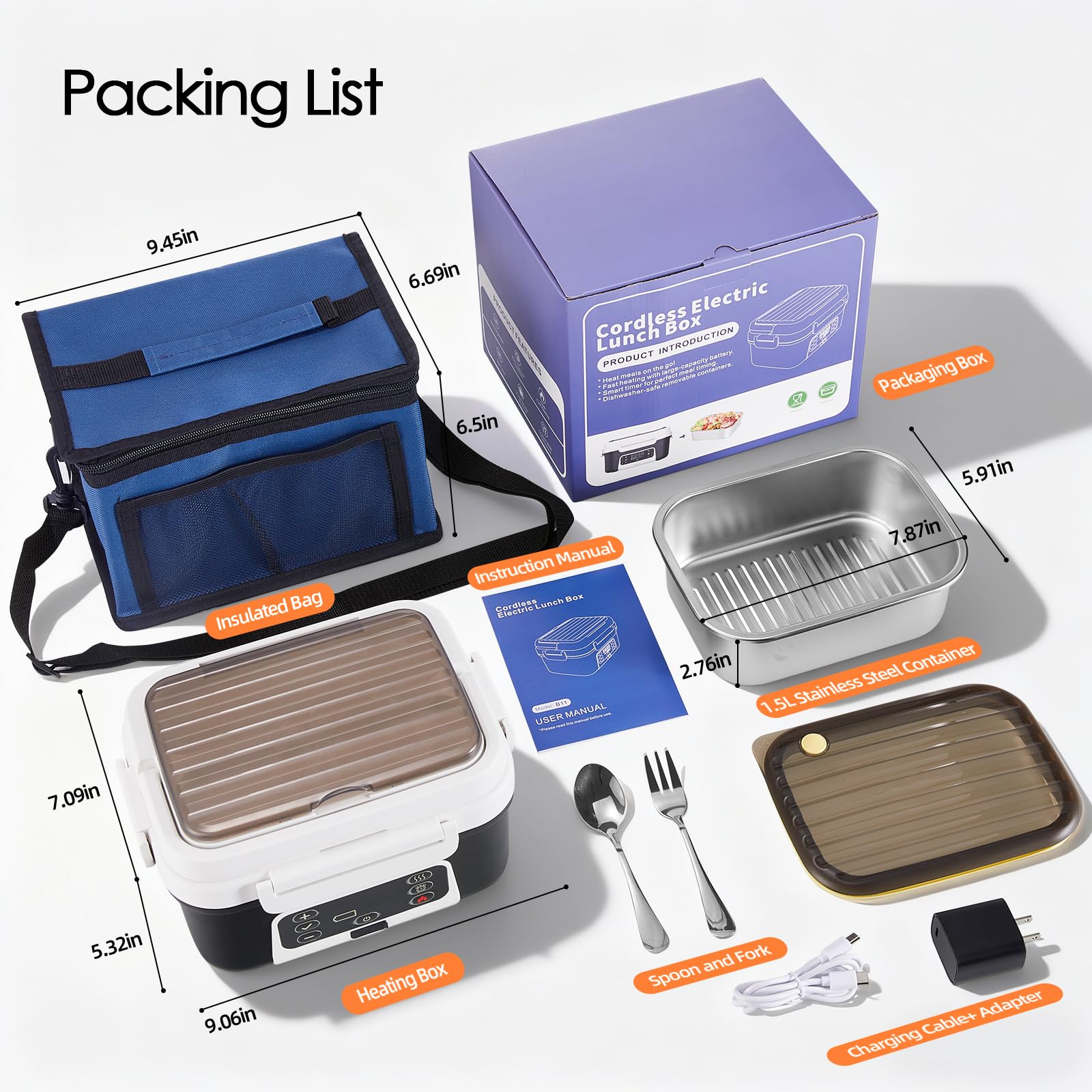 Odopok includes cutlery storage lunch box with utensils