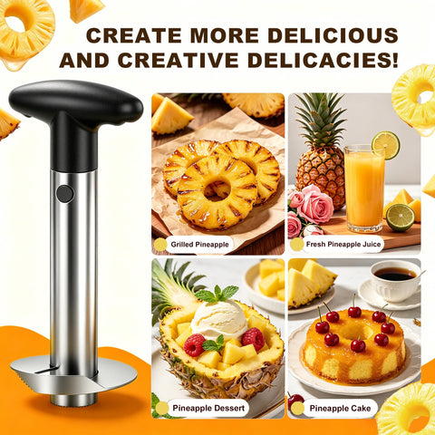 OERPHO pineapple corer is dishwasher safe for easy cleanup.