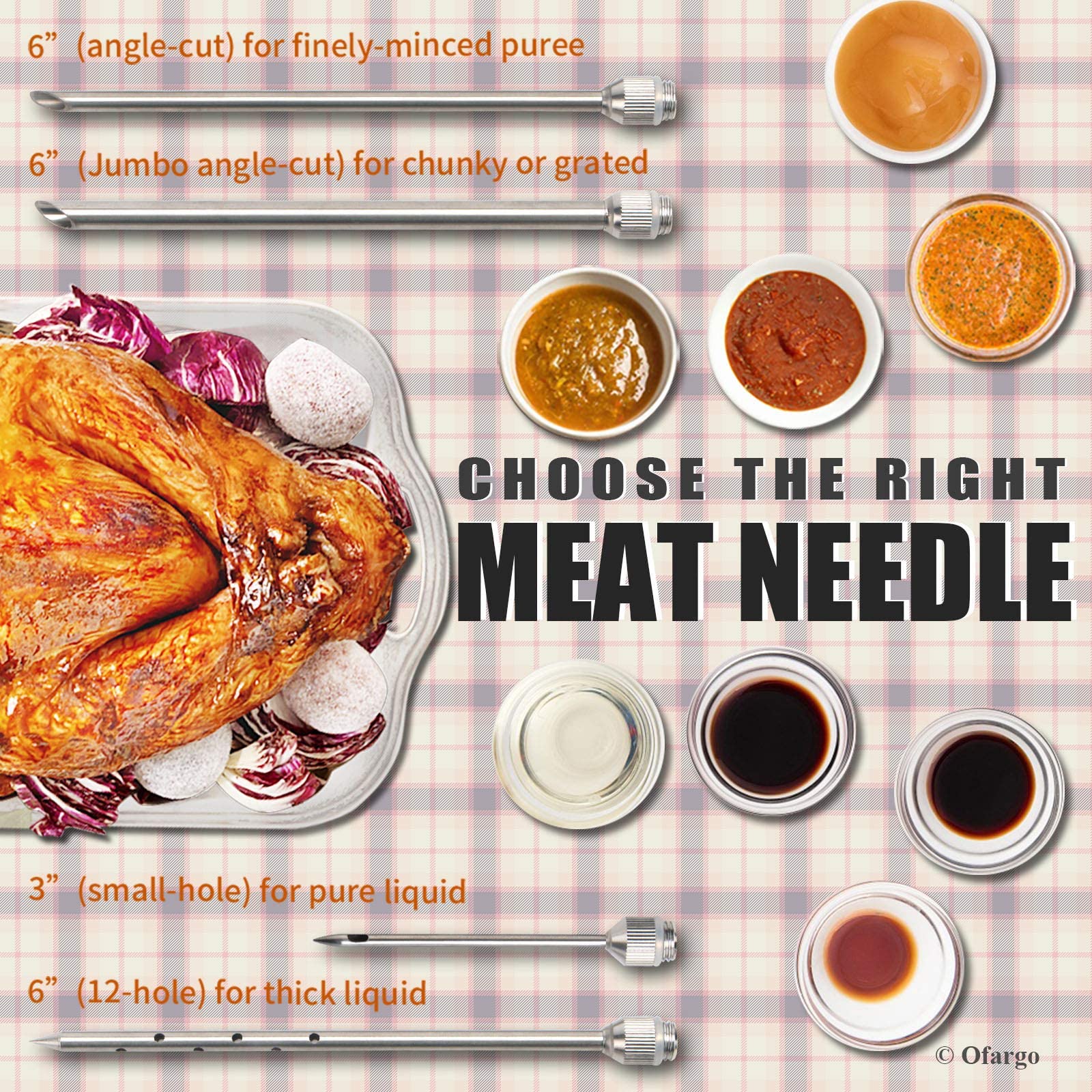 Ofargo needle cleaner keeps attachments ready for quick BBQ sessions.