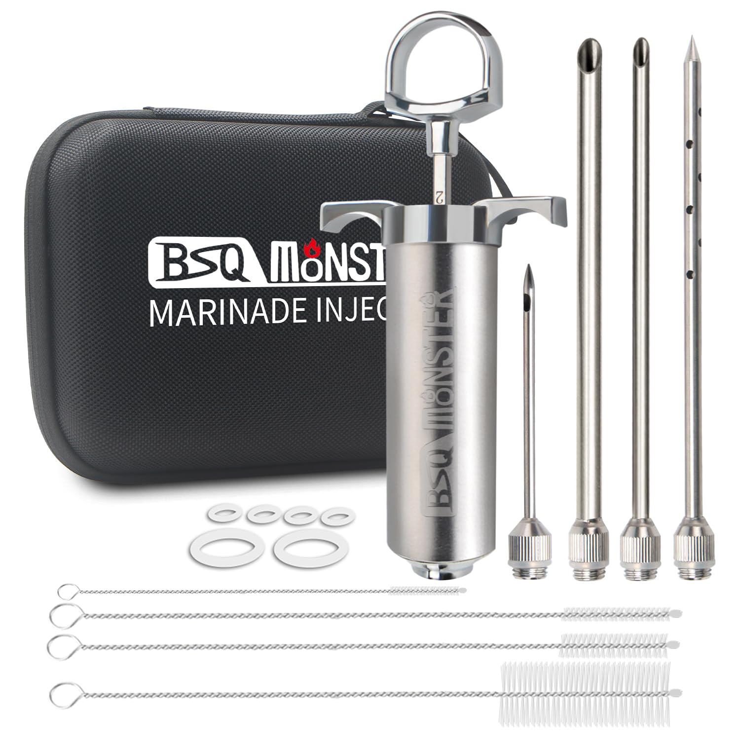 OFG BSQ Monster Injector barrel for even marinade distribution