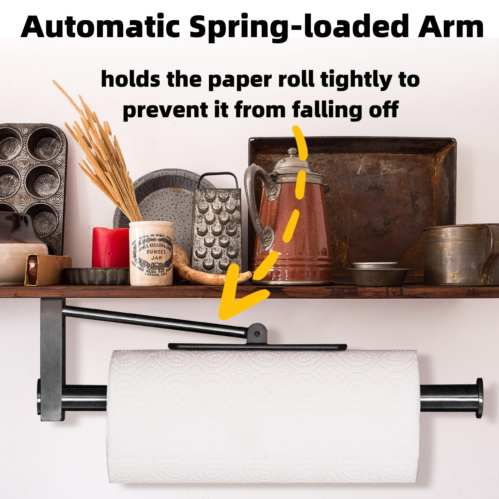 Ofiray-home thick roll compatibility fits larger paper towels