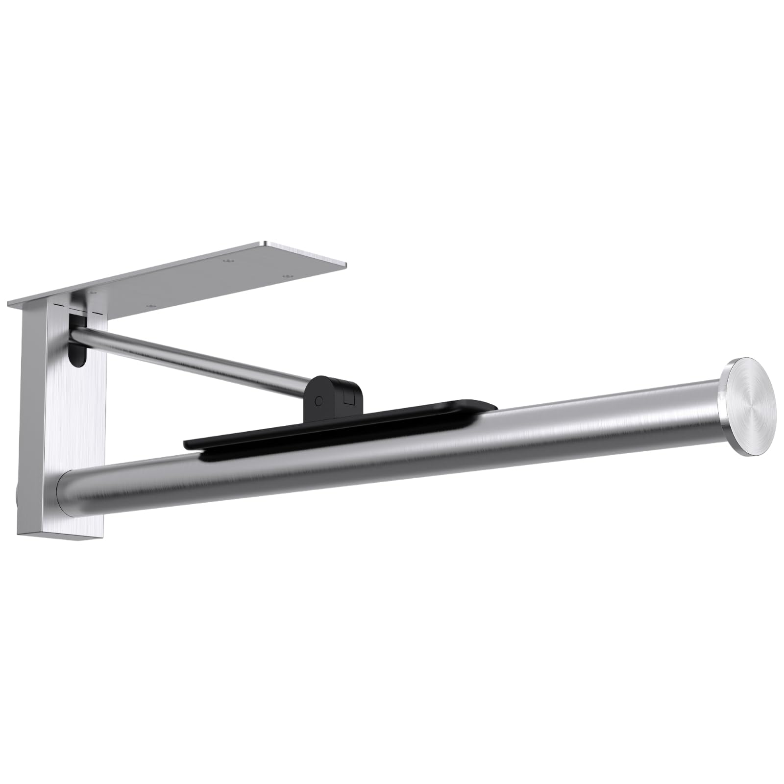 Ofiray-home under-cabinet towel holder mounted horizontally for quick access