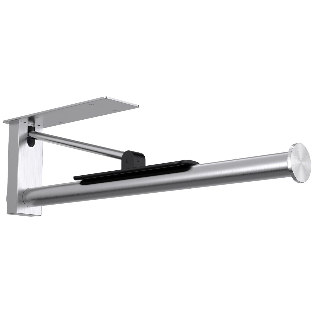 Ofiray-home under-cabinet towel holder mounted horizontally for quick access