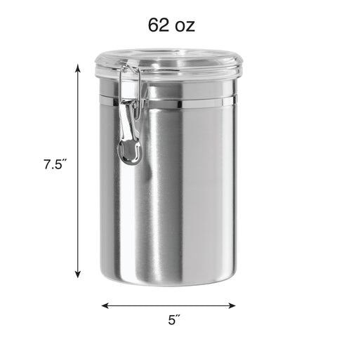 Oggi 62oz container ideal for sugar, tea, coffee, spices.