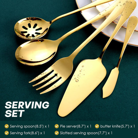 OGORI gold tea spoons designed for everyday tea time and easy stirring.