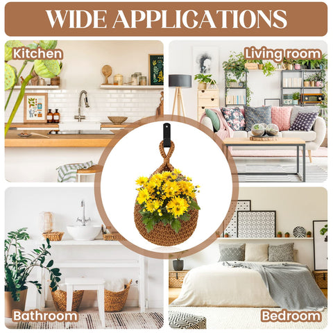 OGOTEZ kitchen-decor-set: versatile wall baskets for home organization