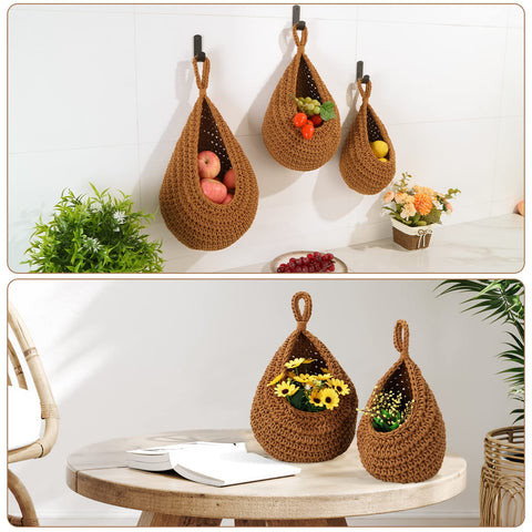 OGOTEZ teardrop-hanging-holder: stylish boho accent doubles as storage