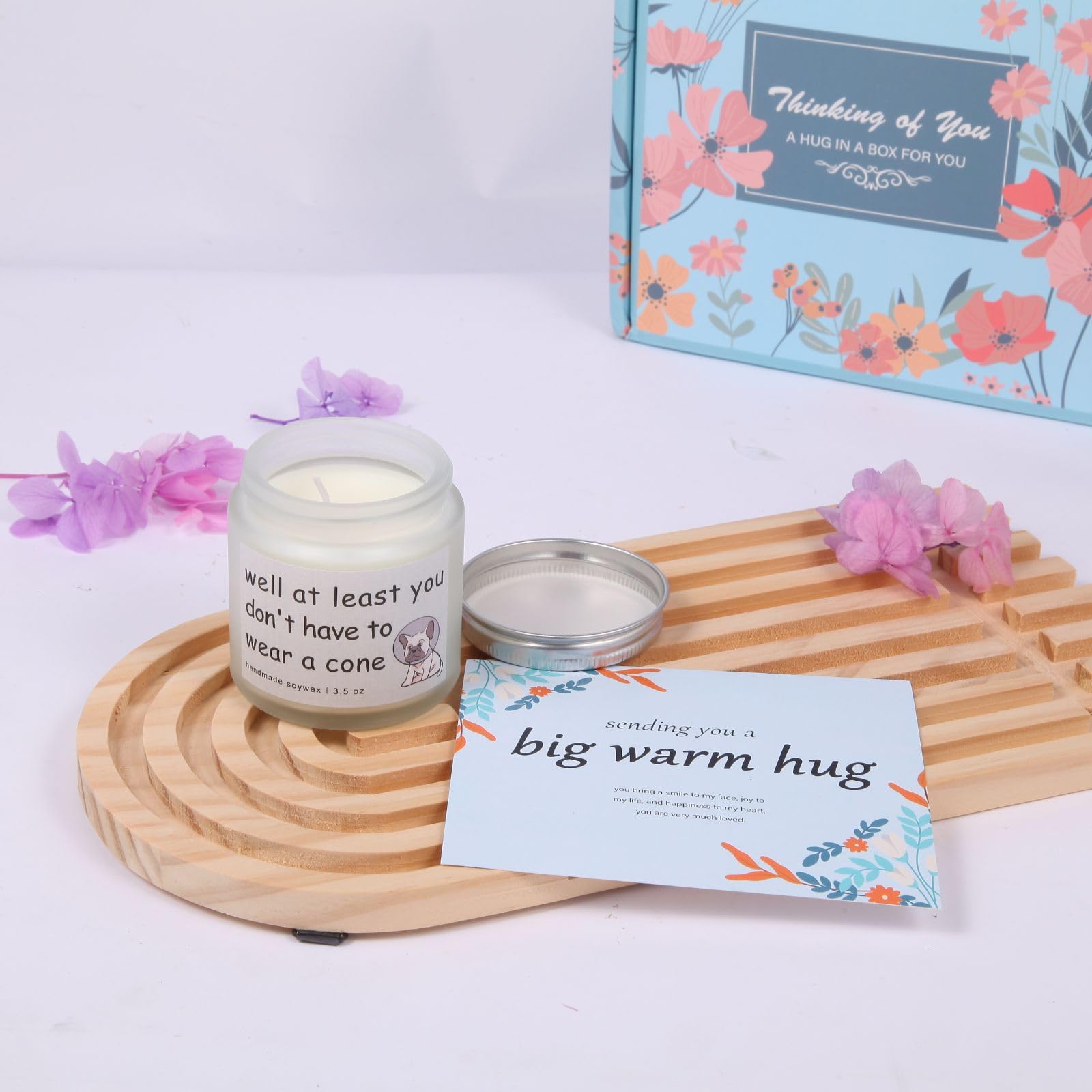OHATOS Get Well Basket packaging and contents as a complete care set