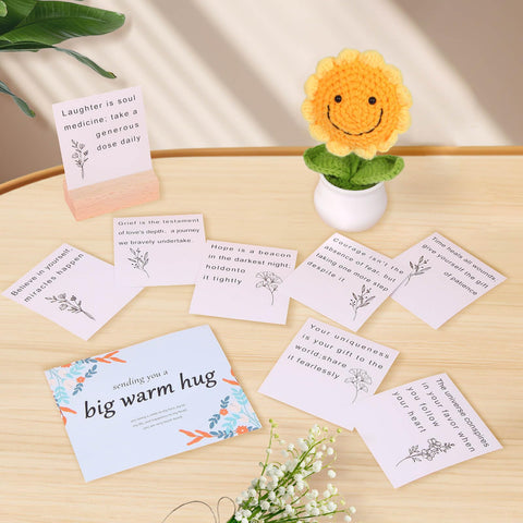OHATOS Get Well Basket sunflower plushie as a cheerful mood lifter