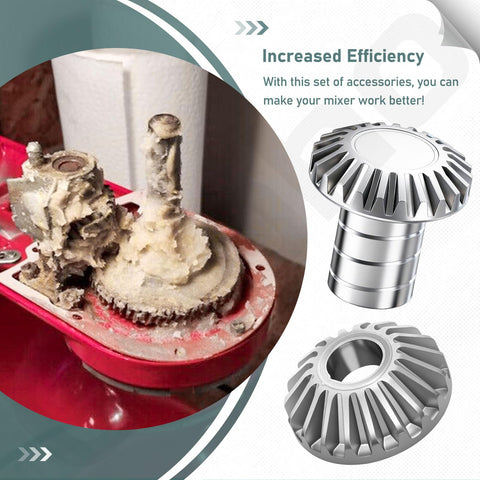 Ohoho inside-view of mixer gear assembly for easy retrofitting.
