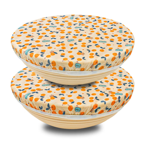Ohiyo bowl cover 2-large fits large bowls for sourdough proofing