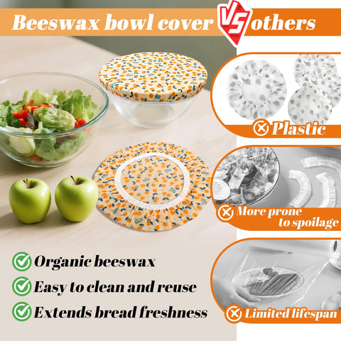 Ohiyo elastic bowl cover securely fits bowls and baskets