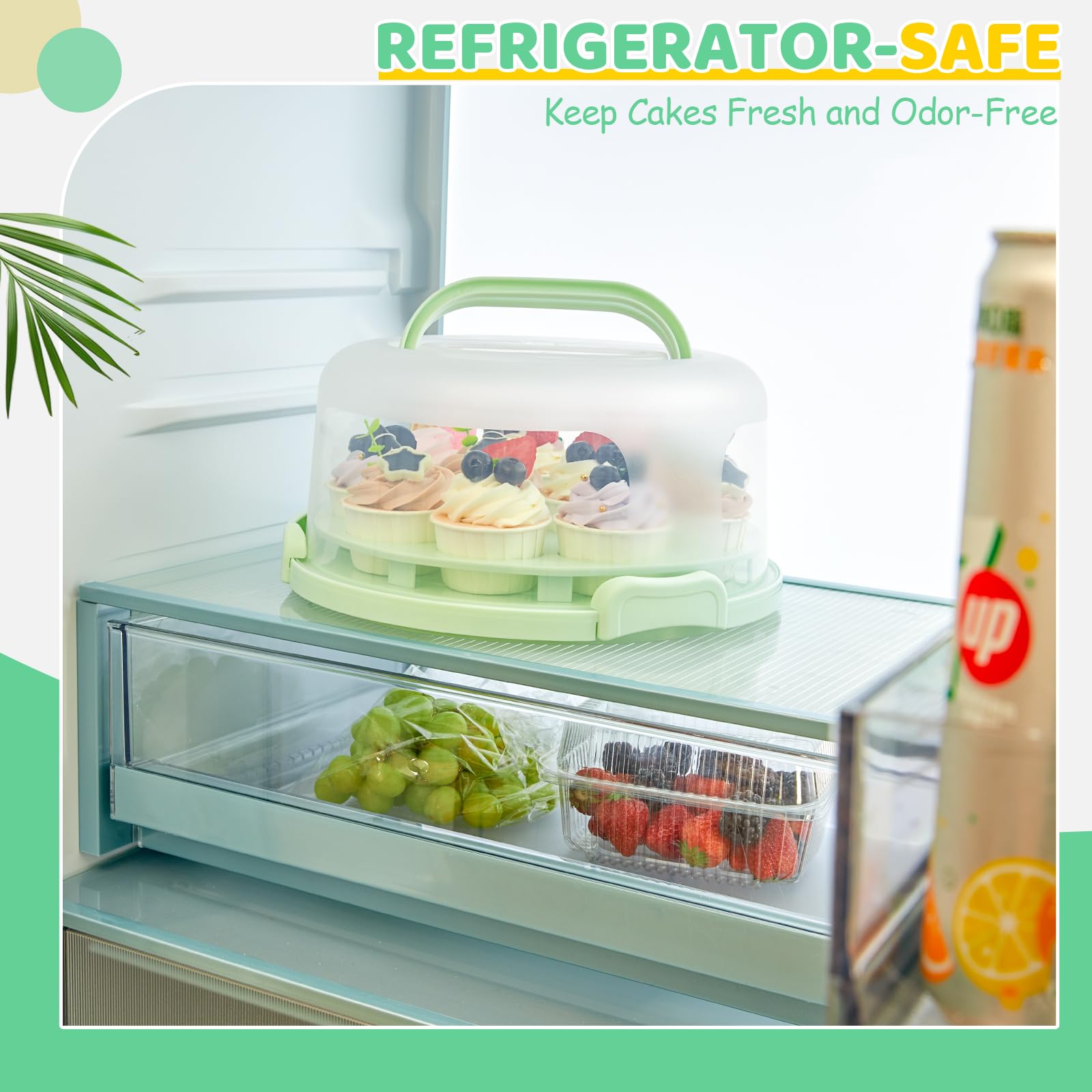 Ohuhu multi-use tray holds nuts, fruit, or crackers at gatherings