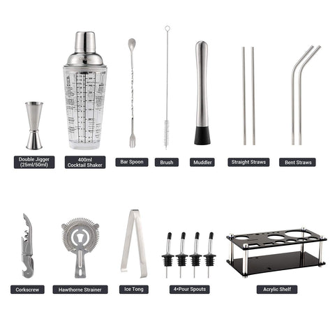 Ohuhu muddler for releasing fruit and herb aromas in cocktails.