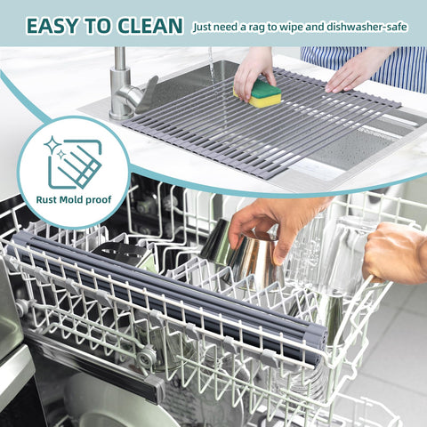 Ohuhu space-saving kitchen accessory helps maintain a tidy countertop