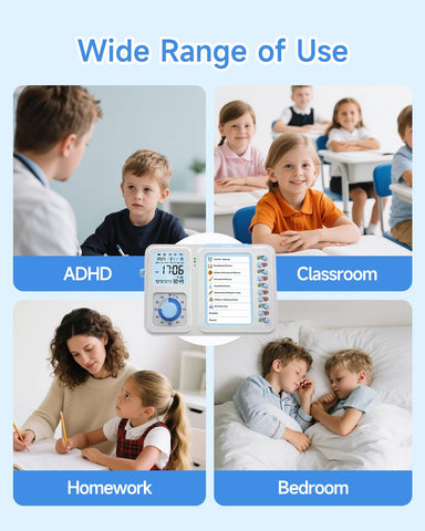 OIJ visual timer assistive-technology helps students stay organized and regulate routines.