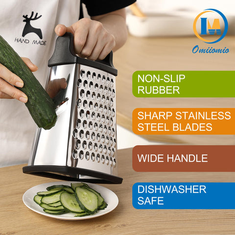 OIM Omiiomio grater is dishwasher-safe for easy cleanup.
