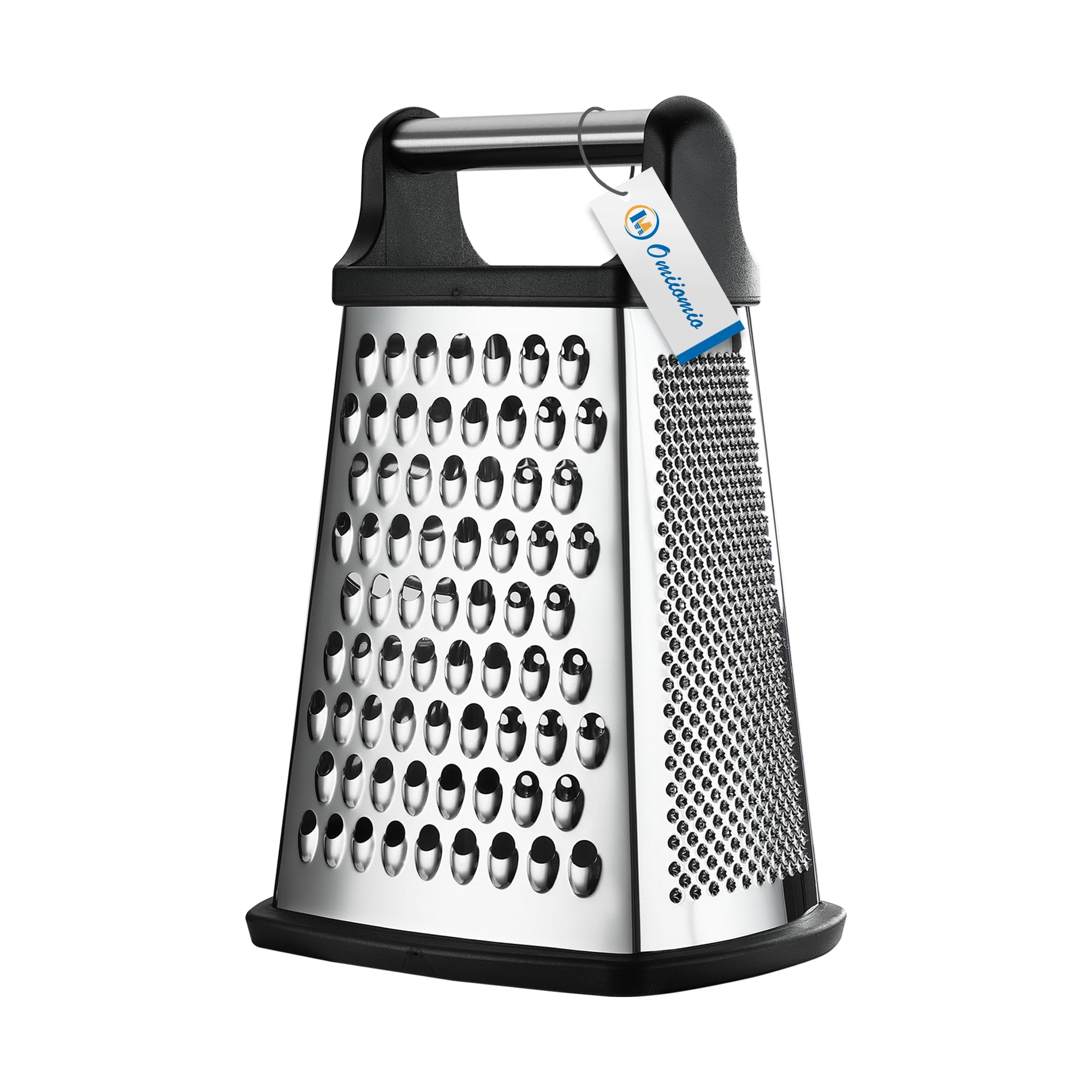 OIM Omiiomio professional four-sided cheese grater for versatile shredding and zest.