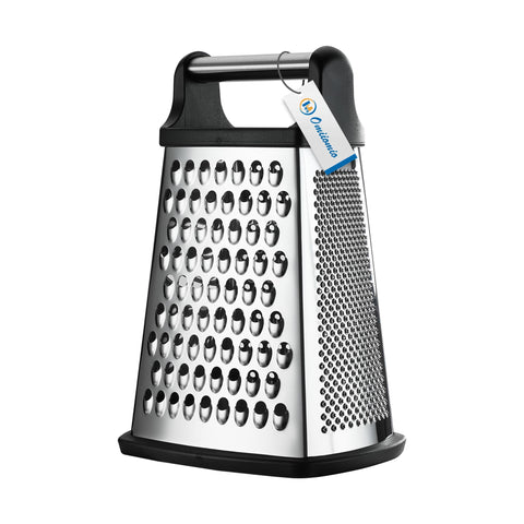 OIM Omiiomio professional four-sided cheese grater for versatile shredding and zest.