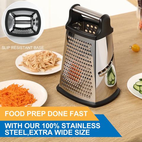 OIM Omiiomio grater handles vegetables and cheese with precision.