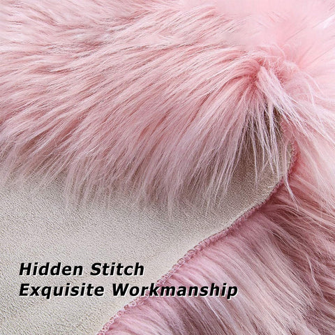 OKAYDA pink fur backdrop pad ideal for nail art photos