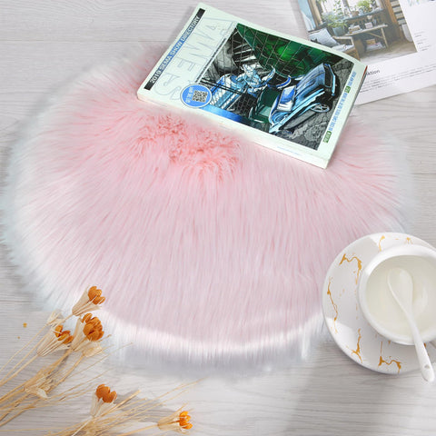 OKAYDA close-up of pink fur highlighting luxurious softness