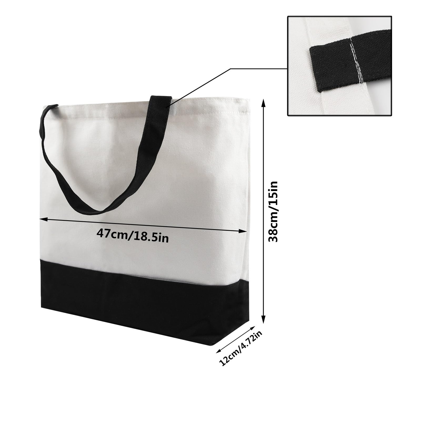 OKBA polyester tote bags material designed for reuse and eco-friendly shopping.