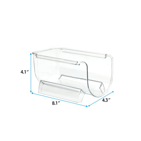OKITCHEN racks stacked configuration maximize vertical storage for small kitchens.