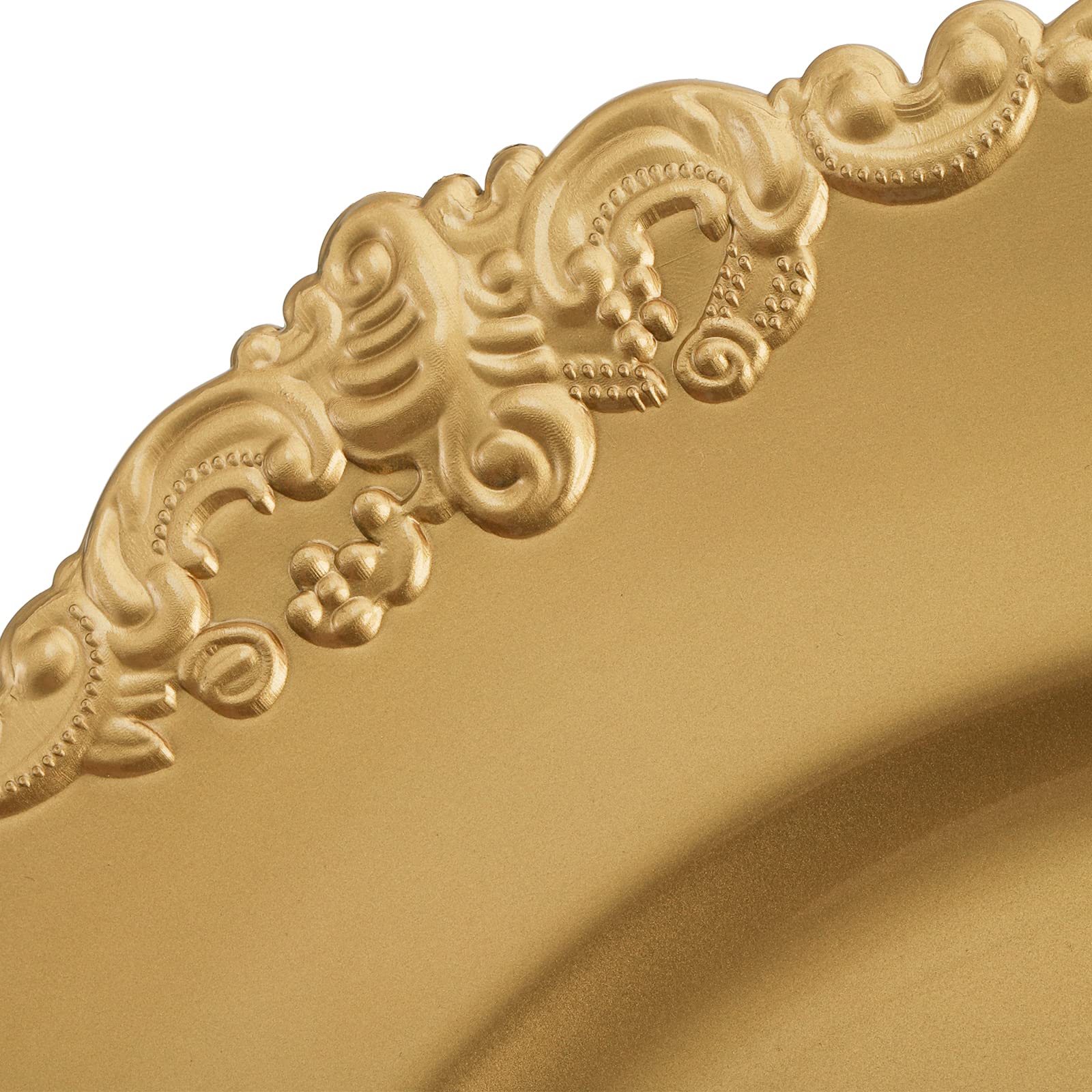 Okllen 13-inch charger plate on a stylish dining table.