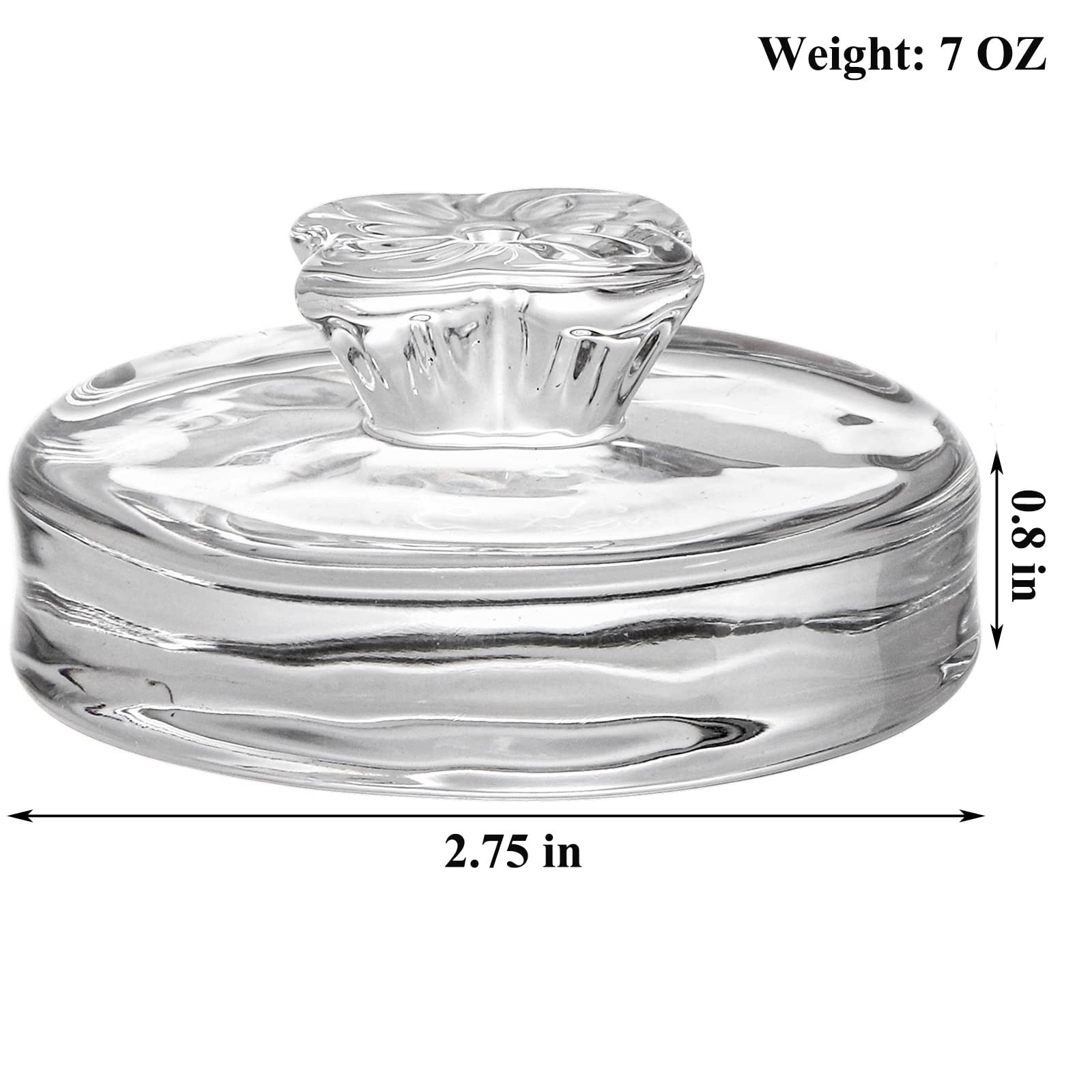 Okllen wide-mouth jar weights with flat bottoms ensure steady brine coverage during fermentation.