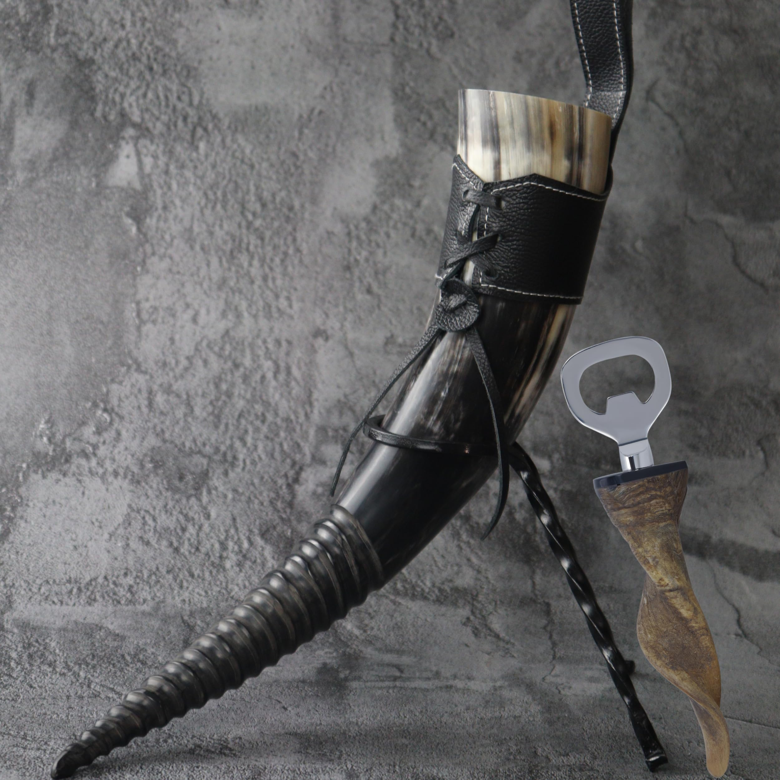 OLDEMPEROR gift-ready horn set ideal for collectors