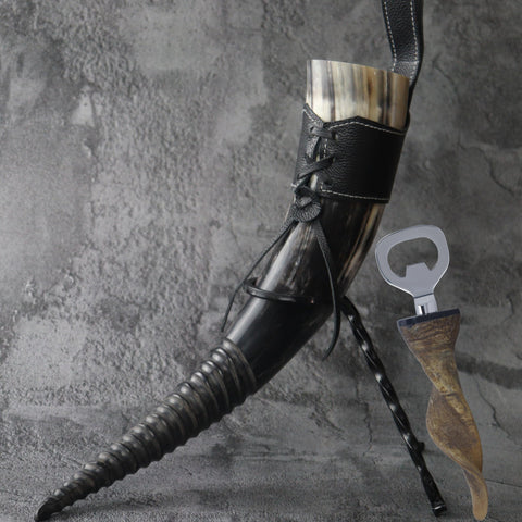 OLDEMPEROR gift-ready horn set ideal for collectors