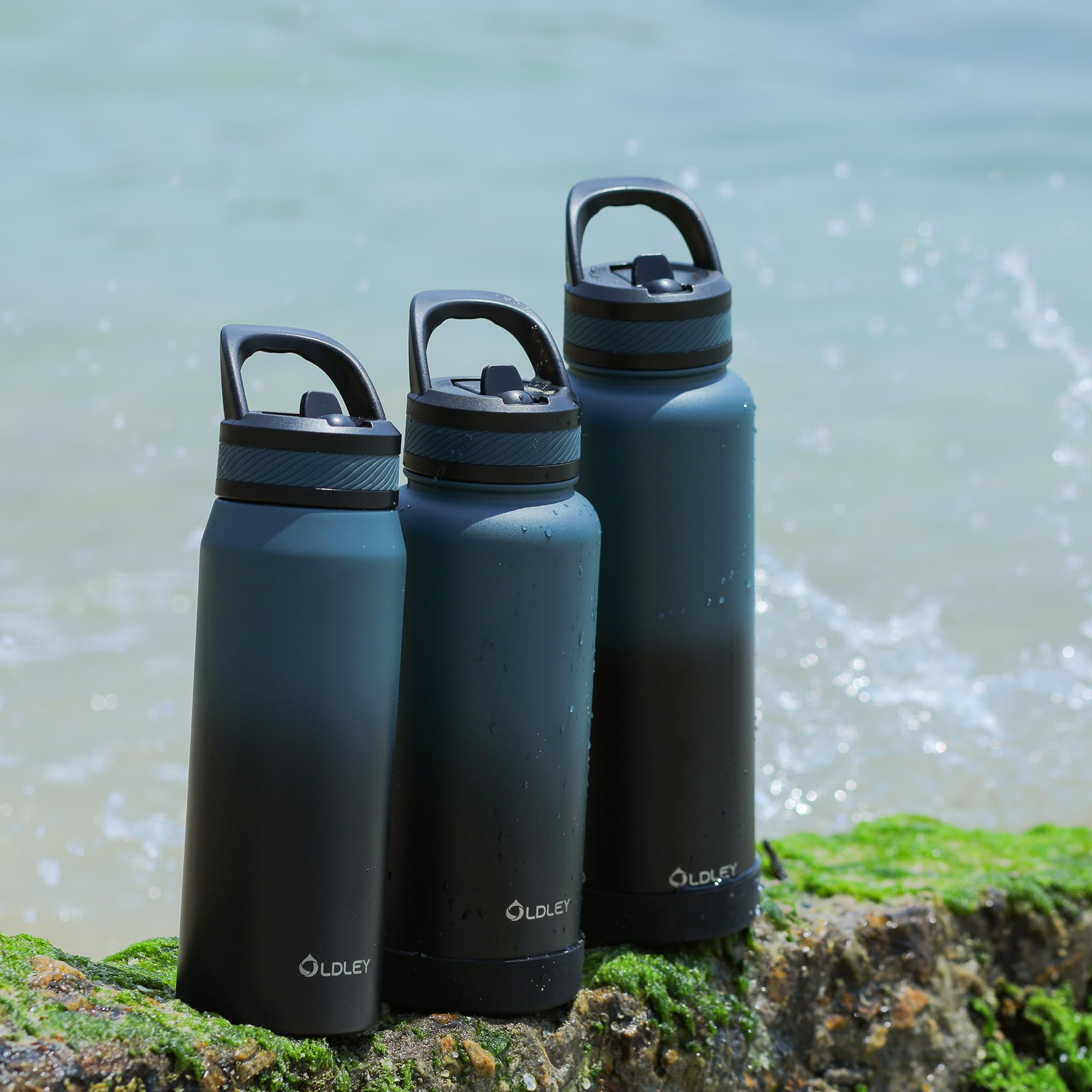 Oldley bottle body is dishwasher safe for convenient cleaning.