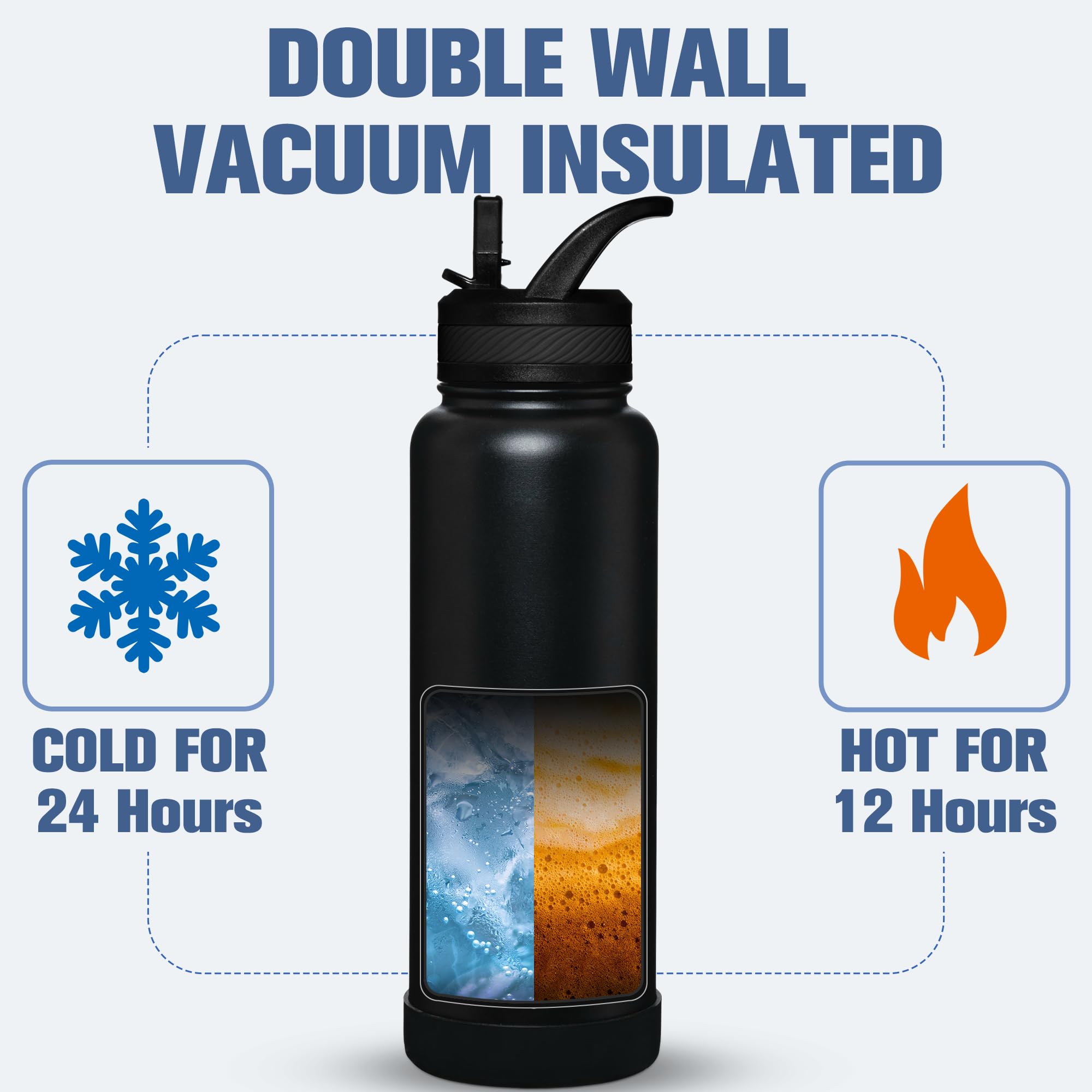 Oldley spout lid for quick sips during hikes and outdoor adventures.