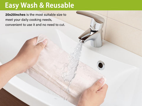 Olicity unbleached cotton cheese cloth ideal for soy milk.