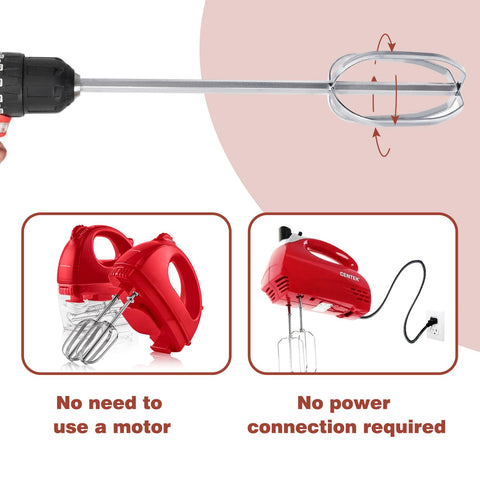 OLIGAI potato masher stirrer for fluffy mashed potatoes.