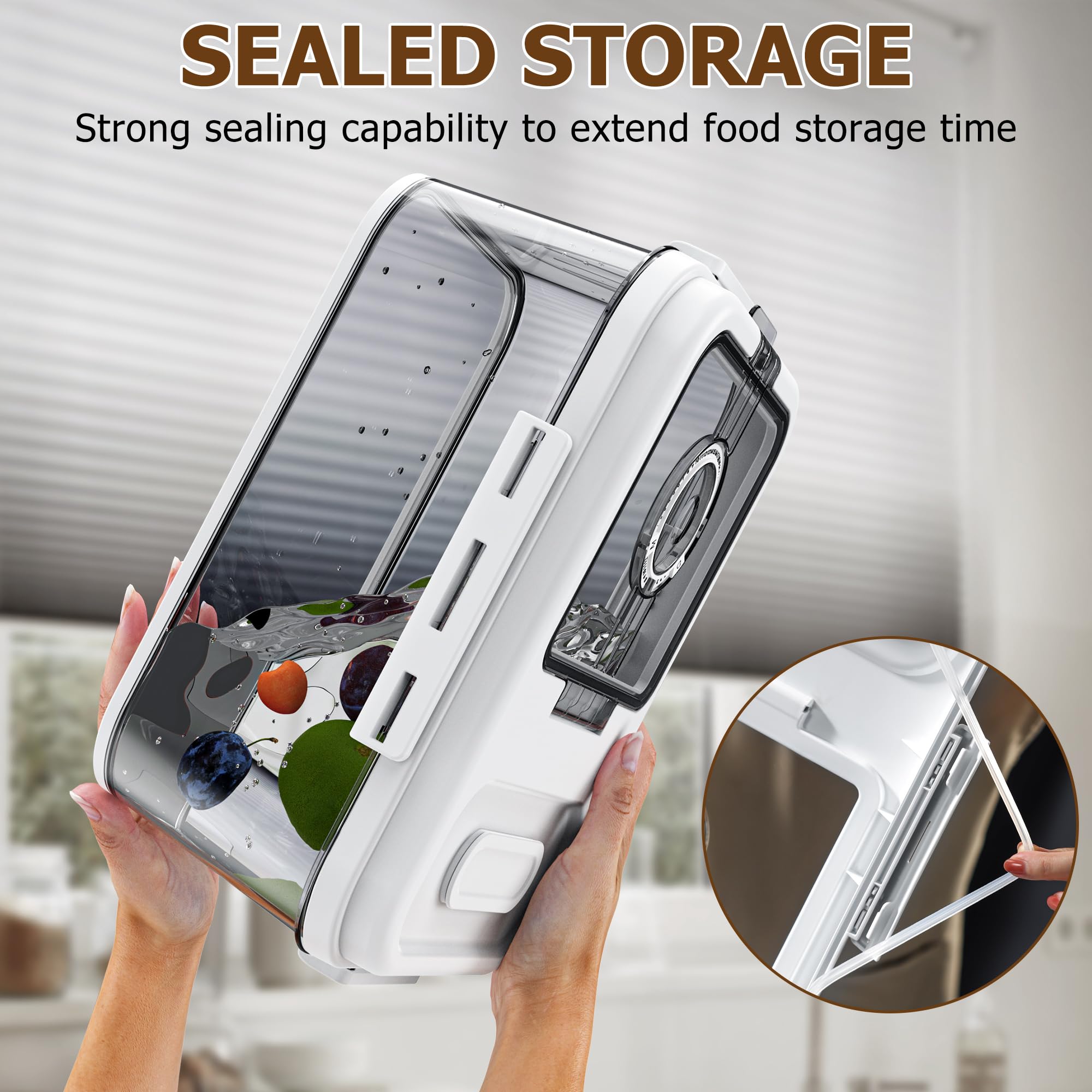 Olimingse heat-resistant container safe from -4 to 140°F