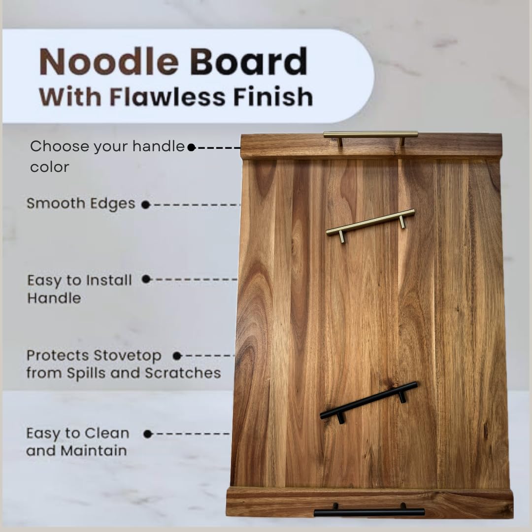 Olive Everything noodle board silicone pads protect glass stovetops during use