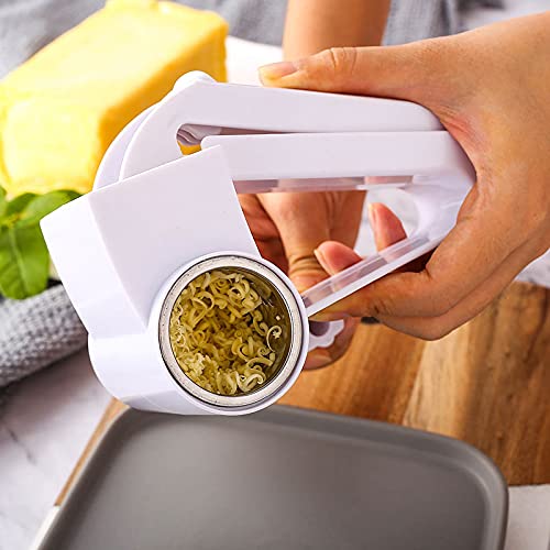 Olive Garden Rotary Cheese Grater with two blades enabling versatile grating.