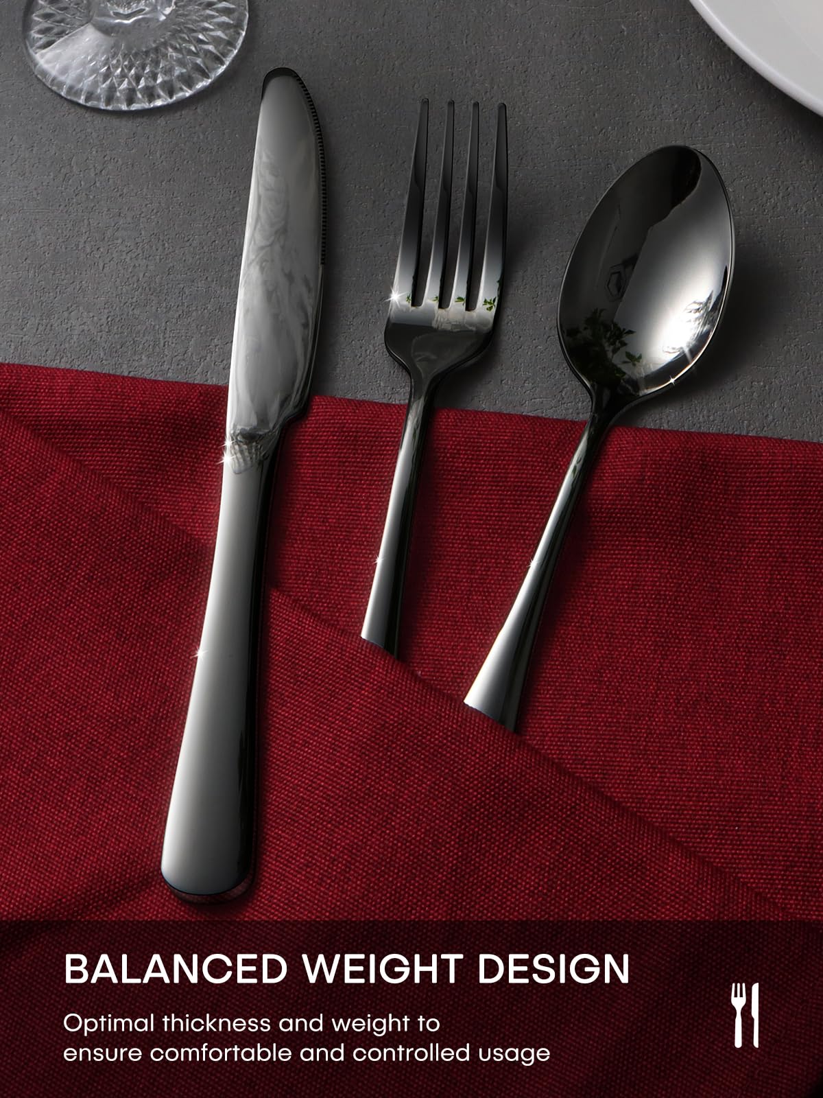 Ollex silverware is dishwasher safe for easy cleanup.